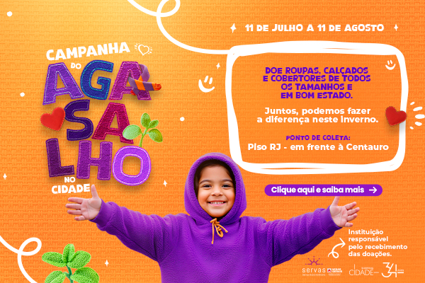 Campanha do Agasalho no Cidade