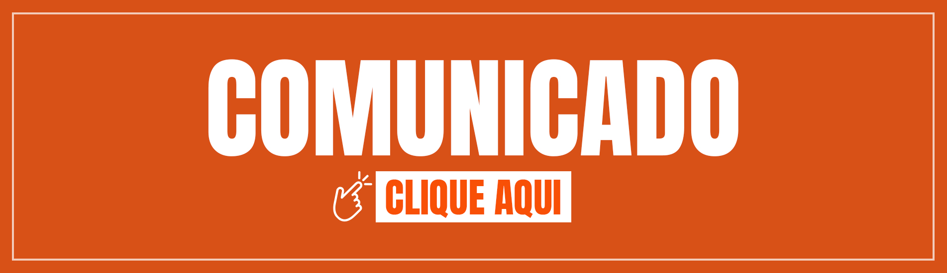 COMUNICADO AOS TITULARES DE DADOS PESSOAIS