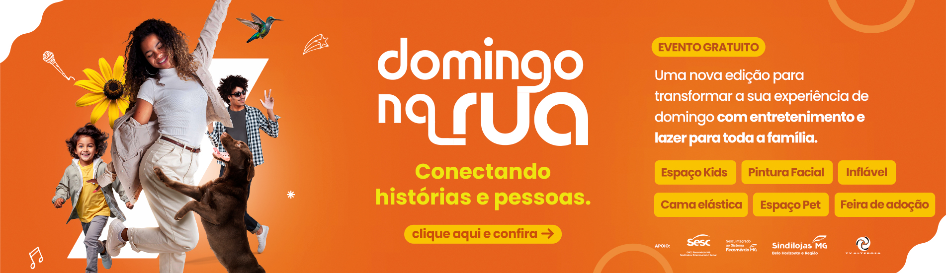 Domingo na Rua: Outubro