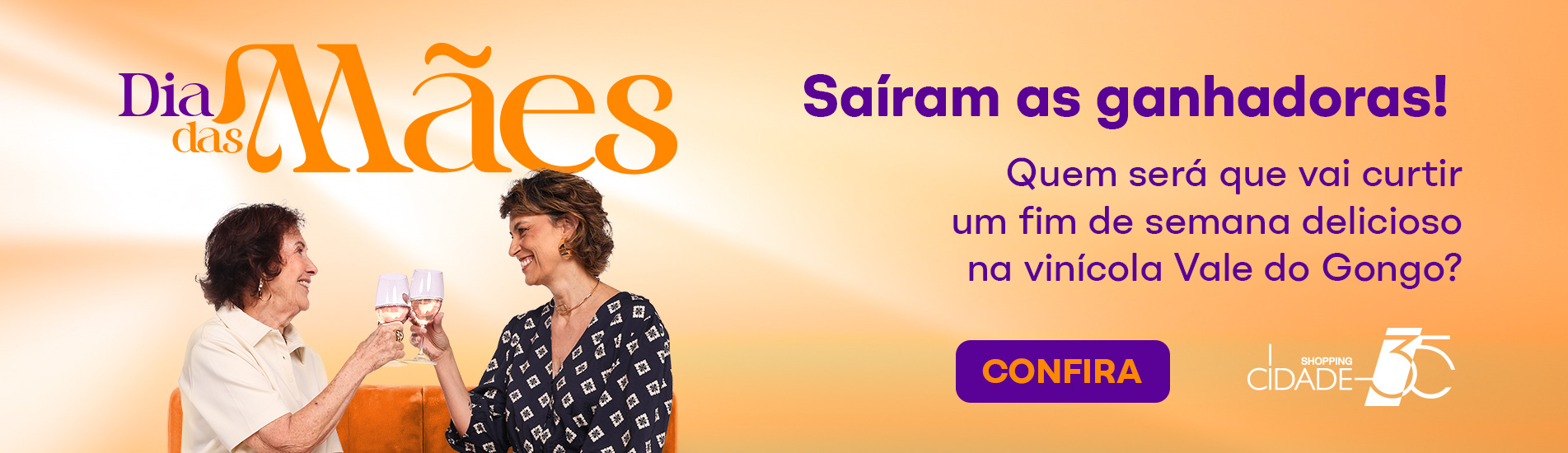 Resultado Promoção Dia das Mães - Compre e Concorra