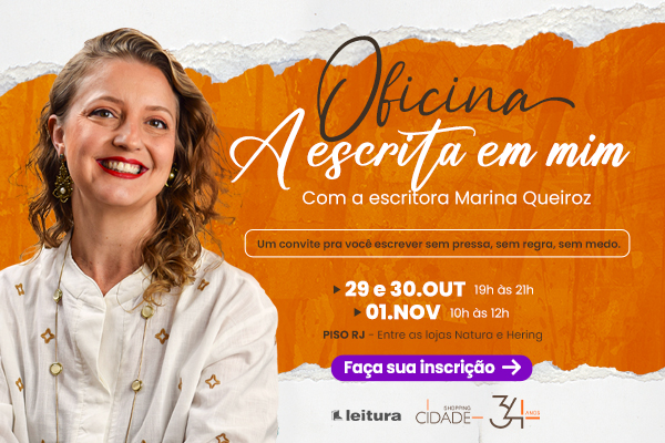 Oficina “A Escrita em Mim” com a escritora Marina Queiroz