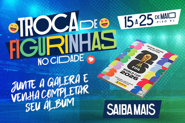 Troca de Figurinhas no Cidade: Venha completar o seu álbum!