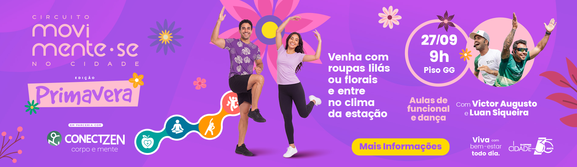 Circuito Movimente-se – Edição Primavera: Vem se mexer com a gente!