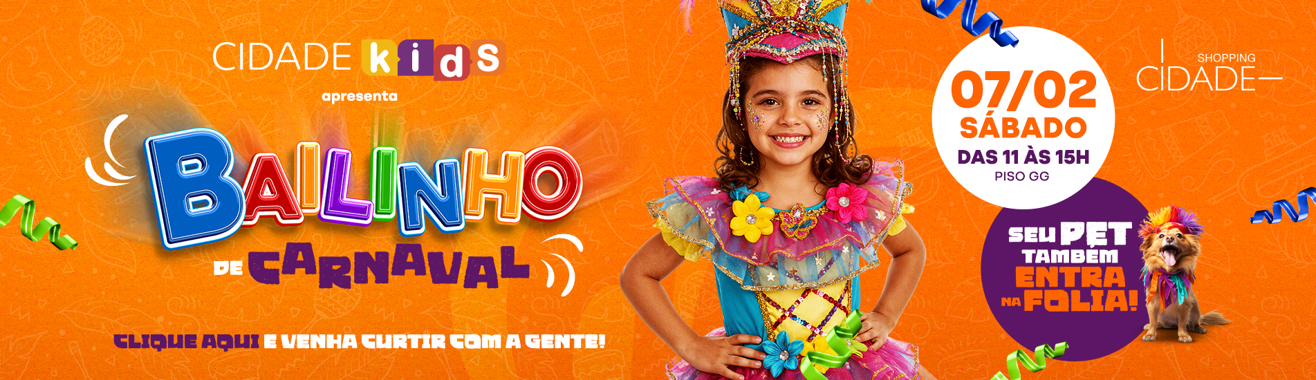 Cidade Kids: Bailinho de Carnaval