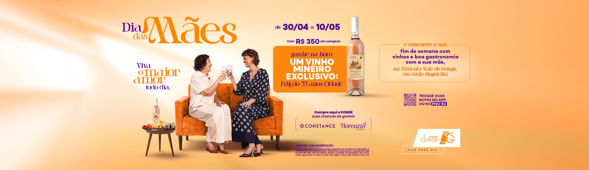 Dia das Mães Shopping Cidade: Viva o maior amor todo dia com experiências exclusivas