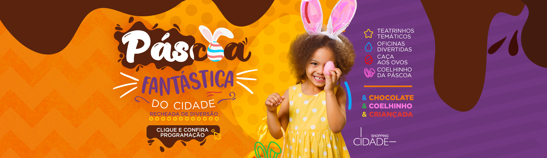 Páscoa Fantástica do Shopping Cidade