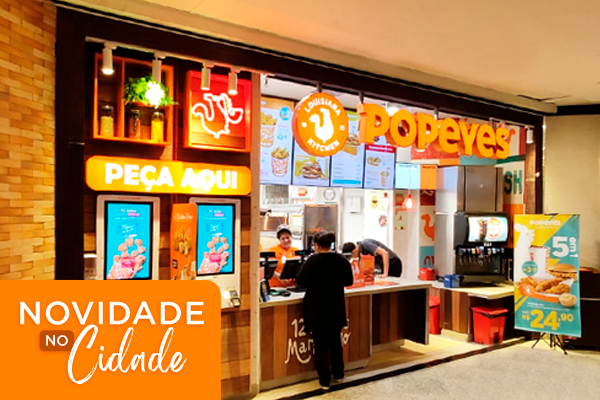 Novidade no Cidade: Popeyes