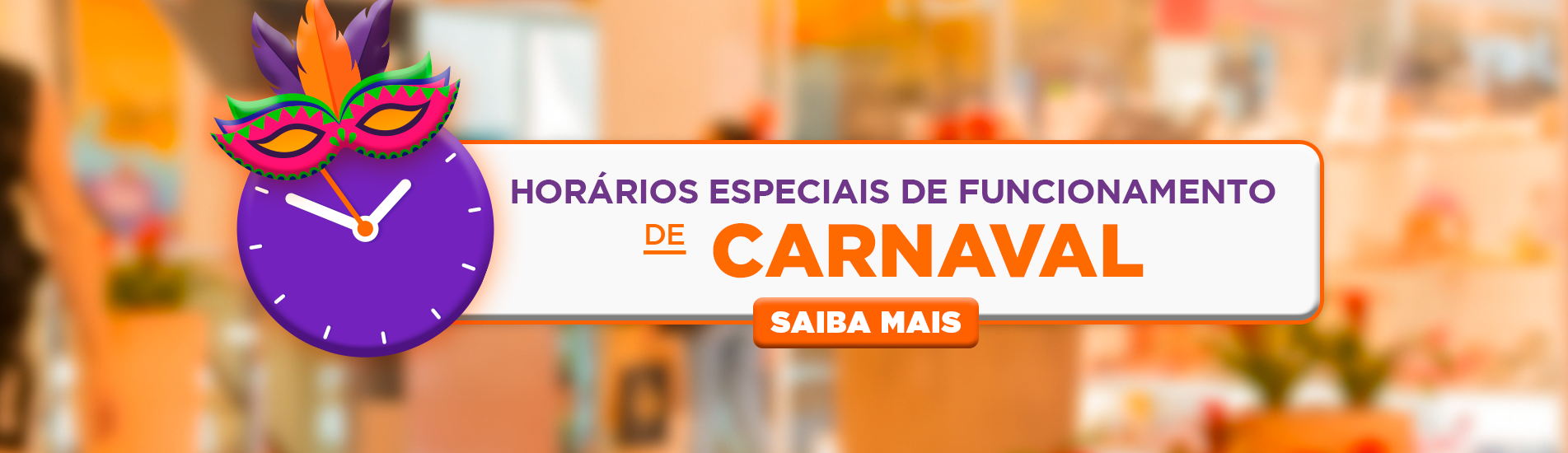 FUNCIONAMENTO CARNAVAL SHOPPING CIDADE