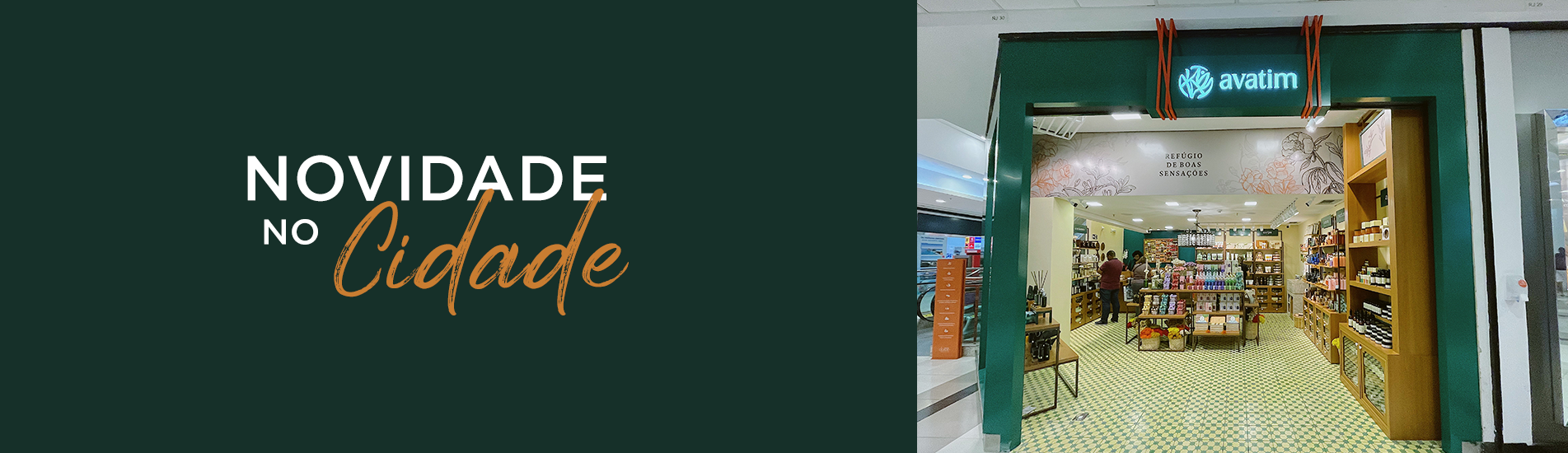 Novidade no Cidade: Avatim