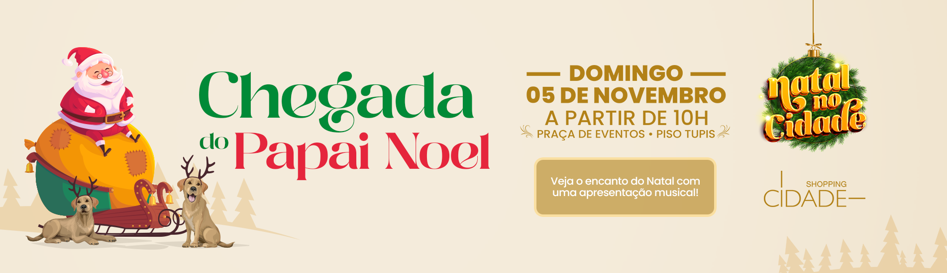 Chegada do Papai Noel