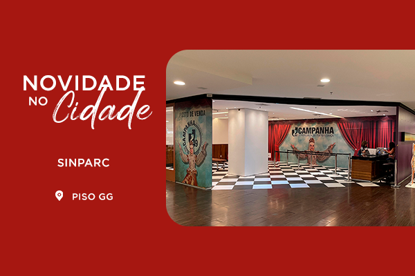 Novidade no Cidade: Campanha de Popularização do Teatro & Dança (SINPARC)