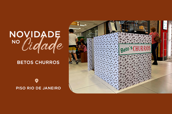 Novidade no Cidade: Beto´s Churros
