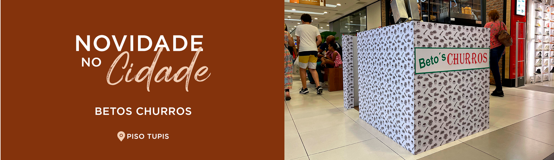 Novidade no Cidade: Beto´s Churros