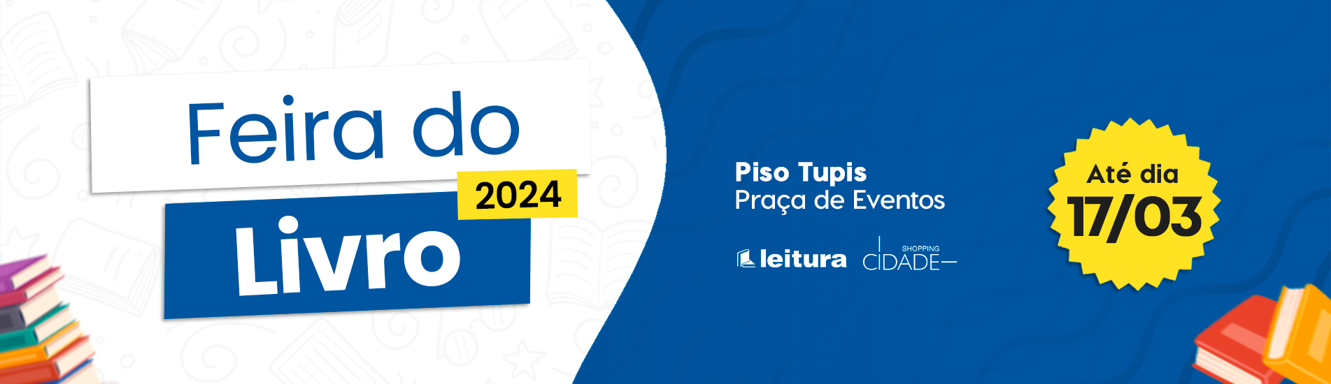 Novidade no Cidade: Feira Leitura
