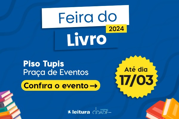 Novidade no Cidade: Feira Leitura