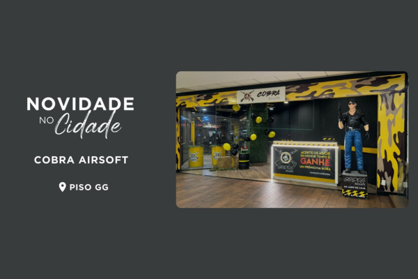 Novidade no Cidade: Cobra Airsoft
