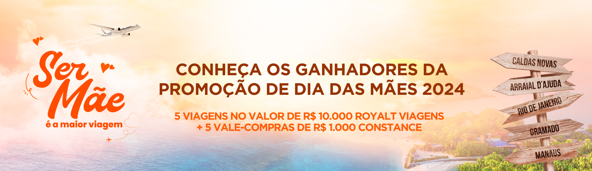 Ganhadores da campanha de mães 2024 