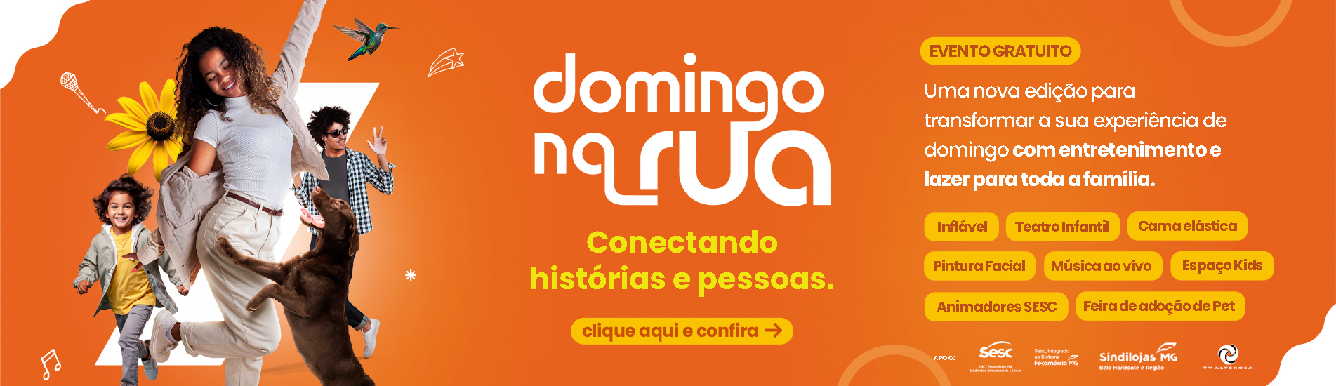 Novidade no Cidade: Domingo na Rua