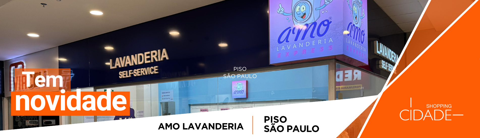 Novidade no Cidade: Amo Lavanderia