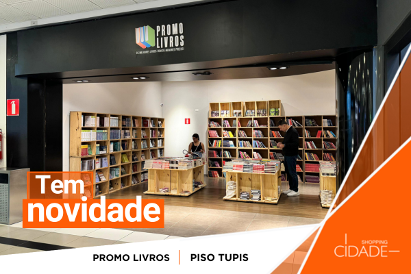 Novidade no Cidade: Promo Livros