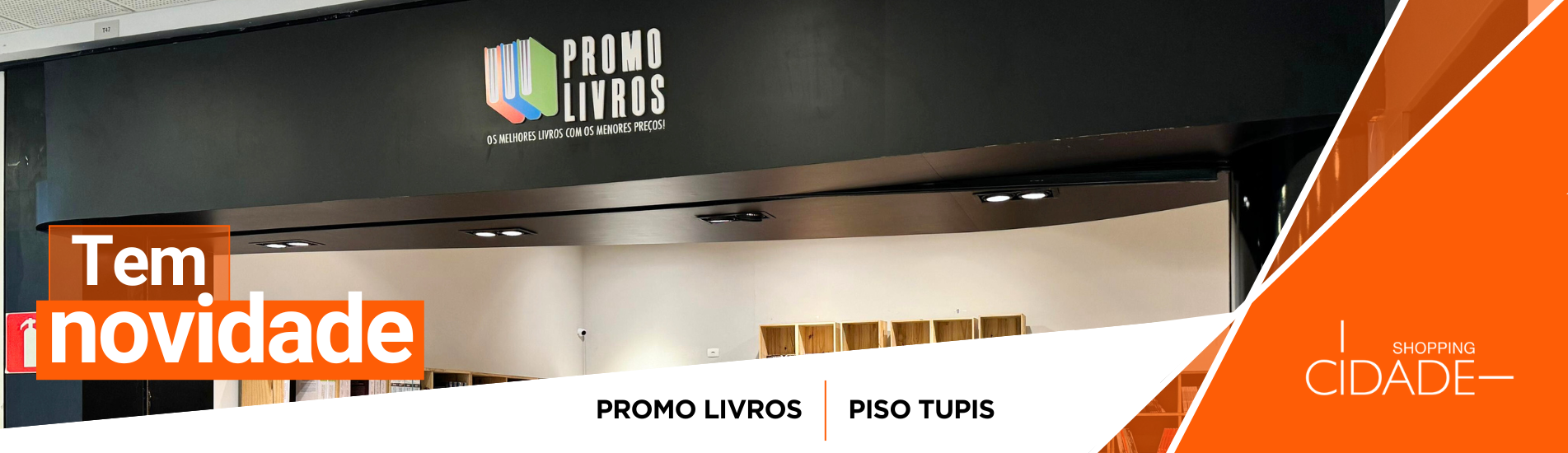 Novidade no Cidade: Promo Livros