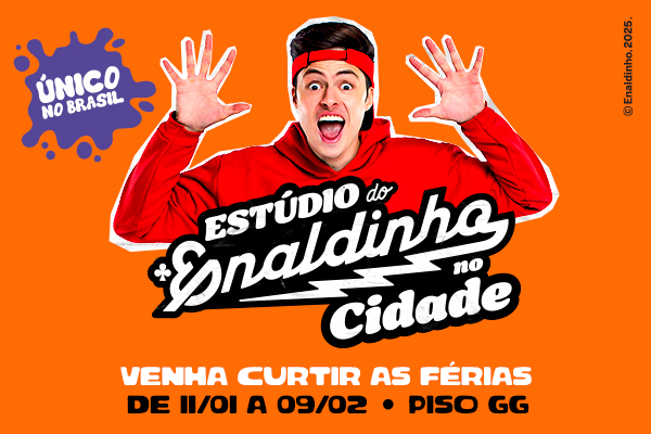 Estúdio do Enaldinho Inédito no Shopping Cidade