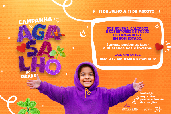 Campanha do Agasalho no Cidade