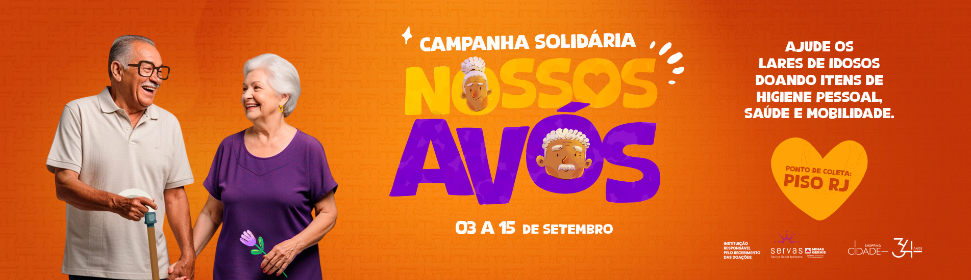 Campanha Solidária Nossos Avós