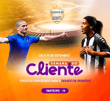 Semana do Cliente com Desafio de Gigantes no Shopping Cidade!