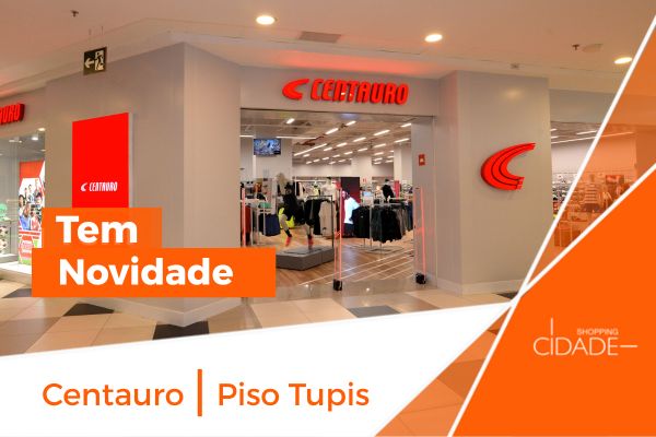 Centauro reinaugura em novo espaço com experiência inédita para os clientes!