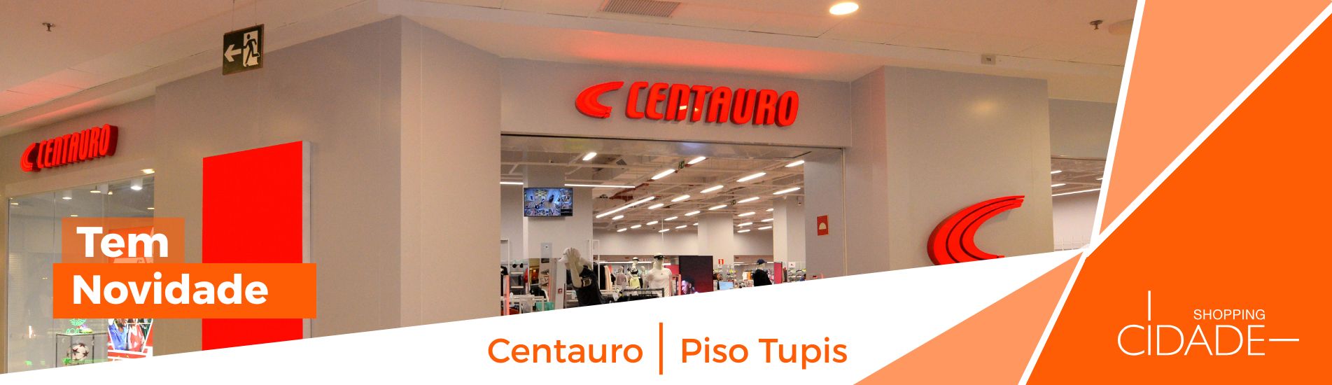 Centauro reinaugura em novo espaço com experiência inédita para os clientes!