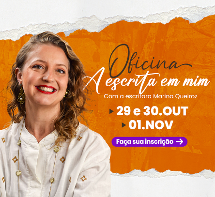 Descubra a escritora que existe em você na oficina “A Escrita em Mim”, com Marina Queiroz