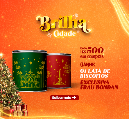 Brilha Cidade: Compre seus presentes de Natal e ganhe brindes exclusivos + cupons para concorrer a um carro!