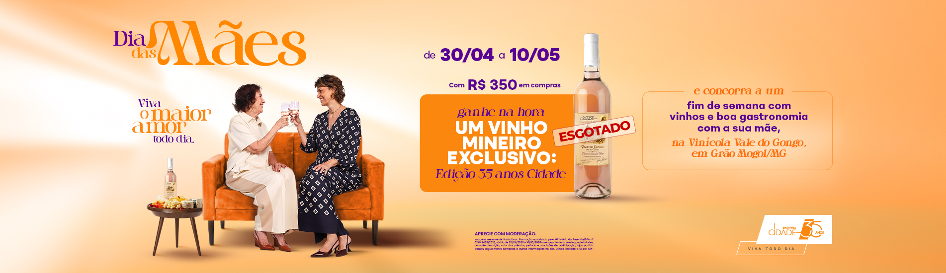 Dia das Mães Shopping Cidade: Viva o maior amor todo dia com experiências exclusivas