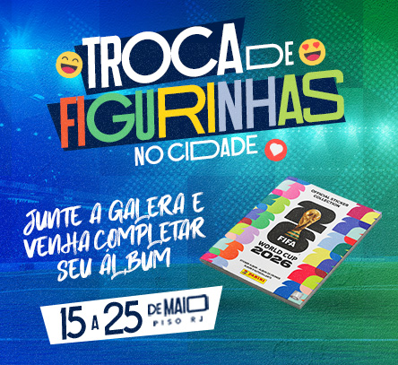 Troca de Figurinhas no Cidade: Venha completar o seu álbum!