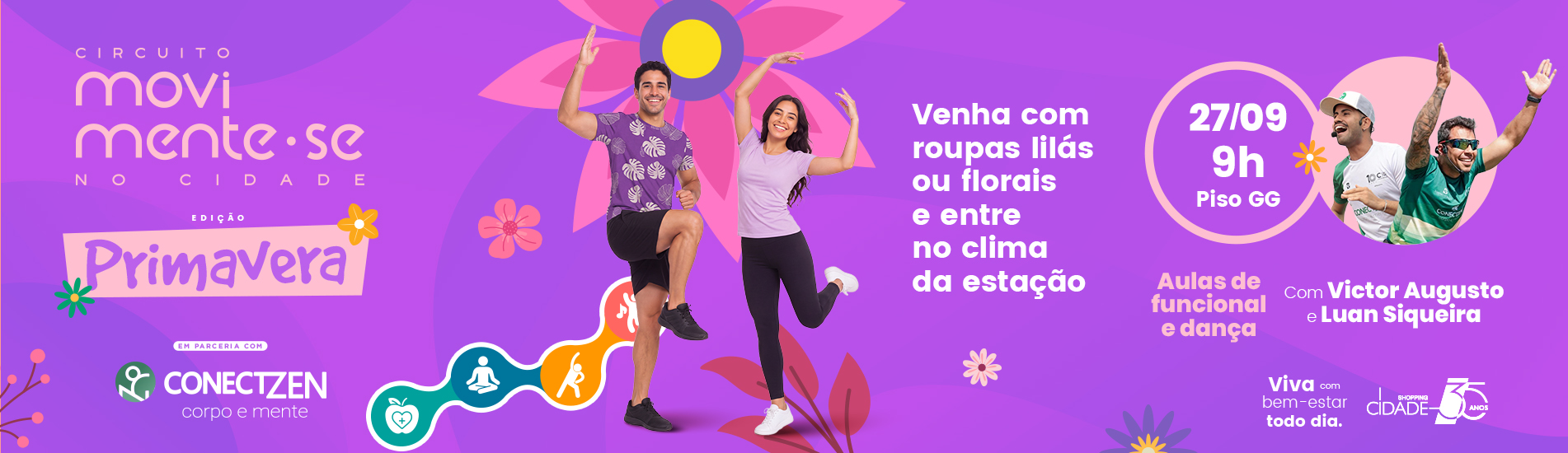 Circuito Movimente-se – Edição Primavera: Vem se mexer com a gente!